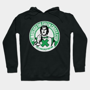 GREEN CROSS CODE MAN Hoodie